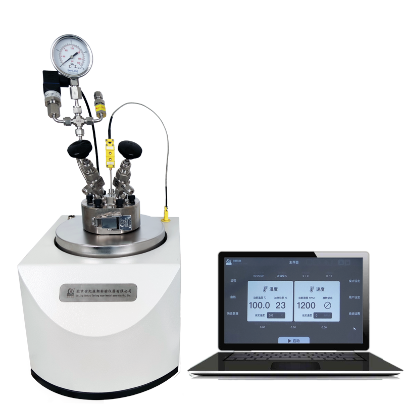 SLM-T10-1000ml觸屏微型反應釜(圖2)